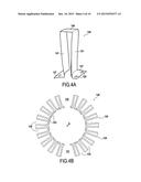 MONOBLOC BLADE PREFORM AND MODULE FOR A TURBO MACHINE INTERMEDIATE CASING diagram and image