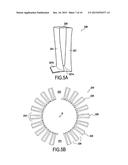 MONOBLOC BLADE PREFORM AND MODULE FOR A TURBO MACHINE INTERMEDIATE CASING diagram and image