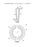 MONOBLOC BLADE PREFORM AND MODULE FOR A TURBO MACHINE INTERMEDIATE CASING diagram and image