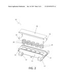 VALVE STRIP RETAINER ASSEMBLY diagram and image