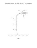 OUTDOOR PUBLIC LIGHTING LAMP HAVING LIGHT-EMITTING DIODES AND STREET LAMP     OR LAMP-POST PROVIDED WITH SUCH A LAMP diagram and image