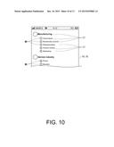 DISPAY FOR INPUT SELECTION ON A COMPACT INFORMATION PRO-CESSING DEVICE diagram and image