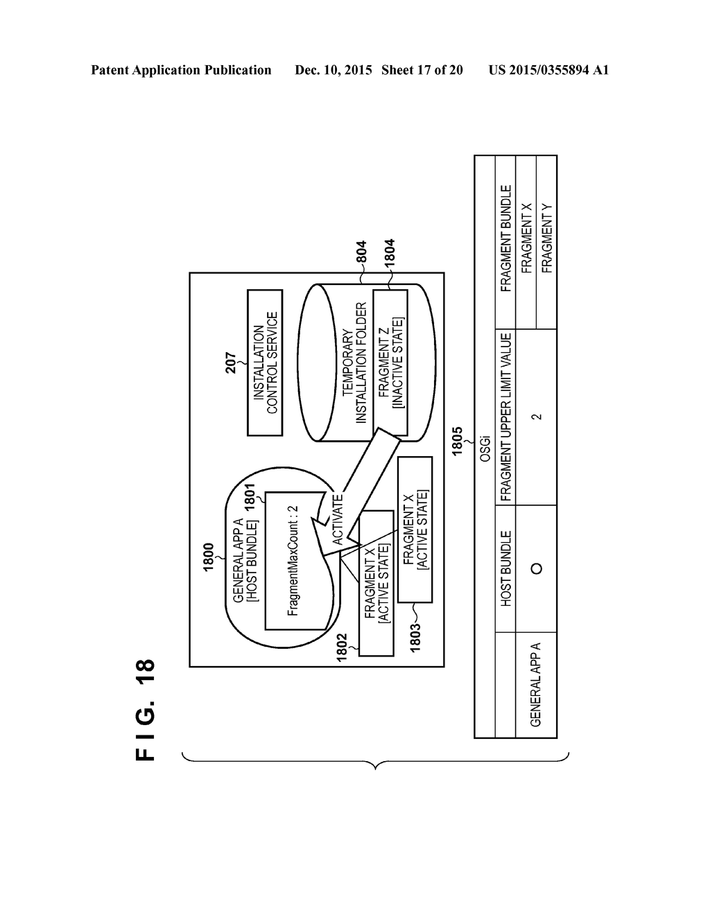 INFORMATION PROCESSING APPARATUS, APPLICATION MANAGEMENT METHOD, AND     NON-TRANSITORY COMPUTER-READABLE MEDIUM - diagram, schematic, and image 18