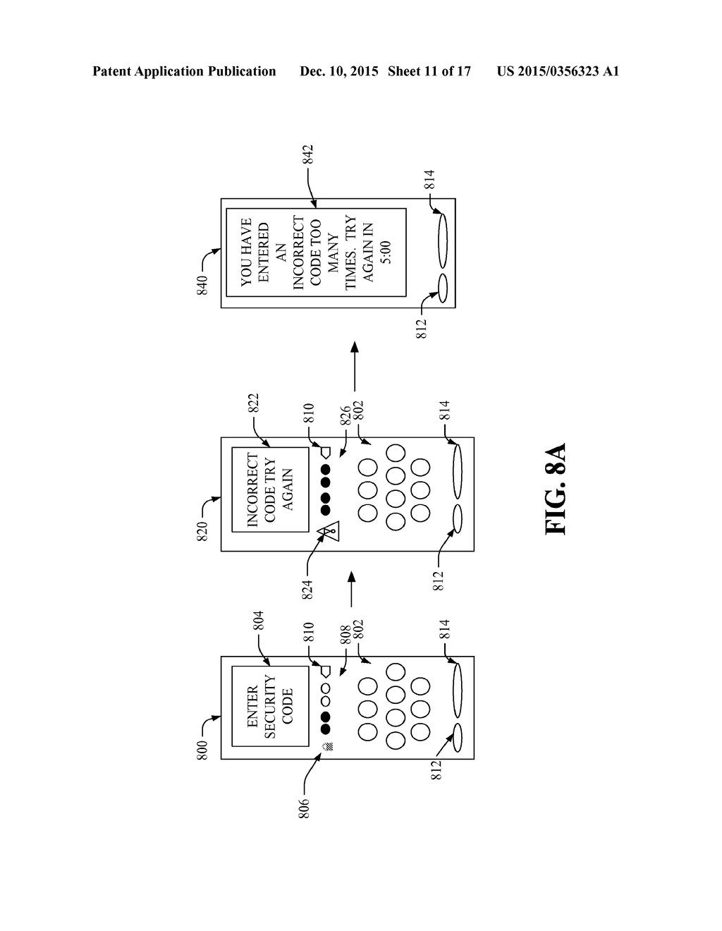 APPARATUS, METHODS AND COMPUTER-READABLE STORAGE MEDIA FOR SECURITY     PROVISIONING AT A COMMUNICATION DEVICE - diagram, schematic, and image 12