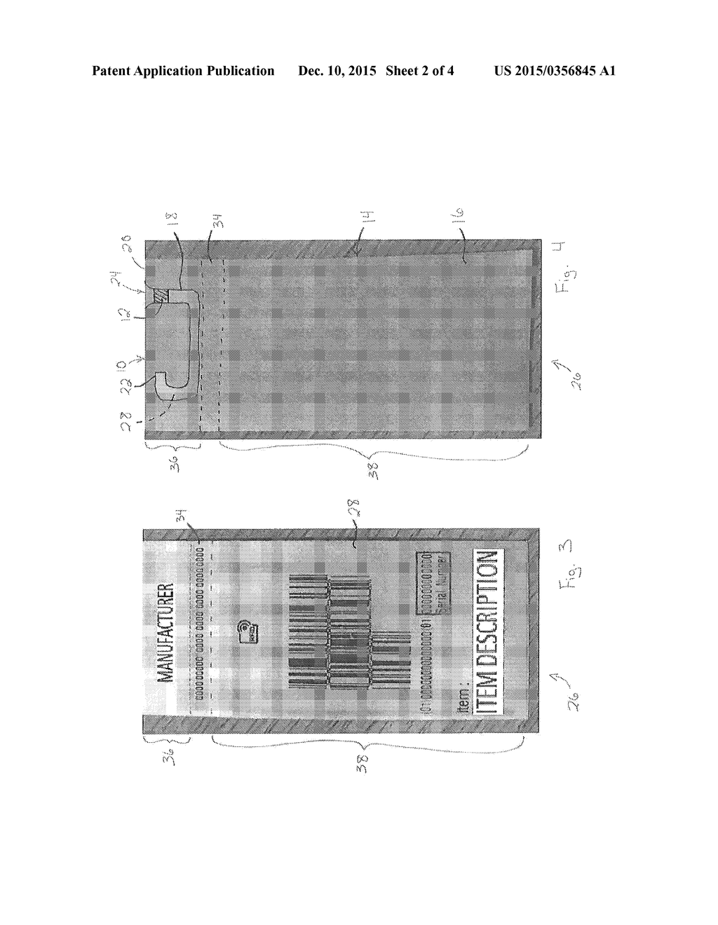 Merchandise Tags Incorporating a Wireless Communication Device - diagram, schematic, and image 03