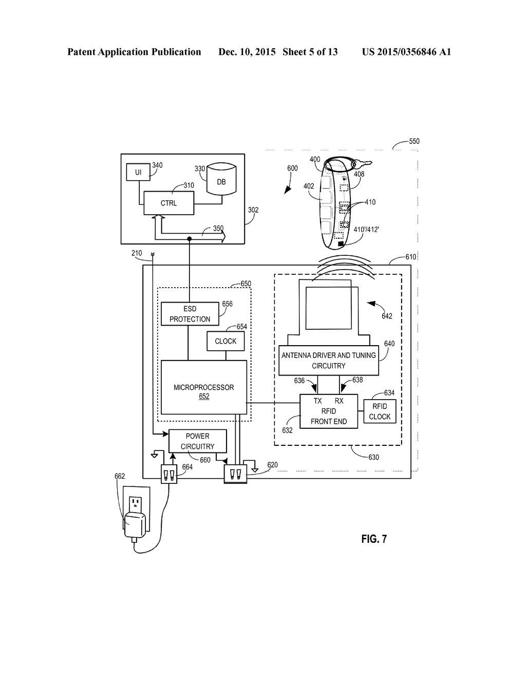 SECURITY ASSET MANAGEMENT SYSTEM, METHOD, AND FOB RETENTION ARRANGEMENT     THEREFOR - diagram, schematic, and image 06