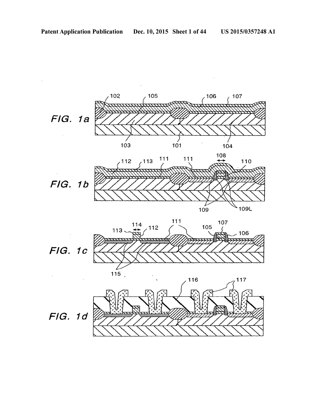 METHOD OF FORMING A CMOS STRUCTURE HAVING GATE INSULATION FILMS OF     DIFFERENT THICKNESSES - diagram, schematic, and image 02