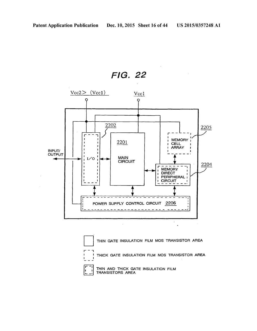 METHOD OF FORMING A CMOS STRUCTURE HAVING GATE INSULATION FILMS OF     DIFFERENT THICKNESSES - diagram, schematic, and image 17