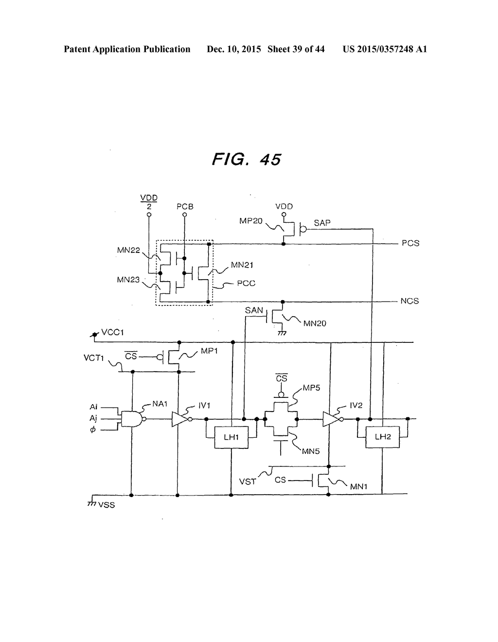 METHOD OF FORMING A CMOS STRUCTURE HAVING GATE INSULATION FILMS OF     DIFFERENT THICKNESSES - diagram, schematic, and image 40