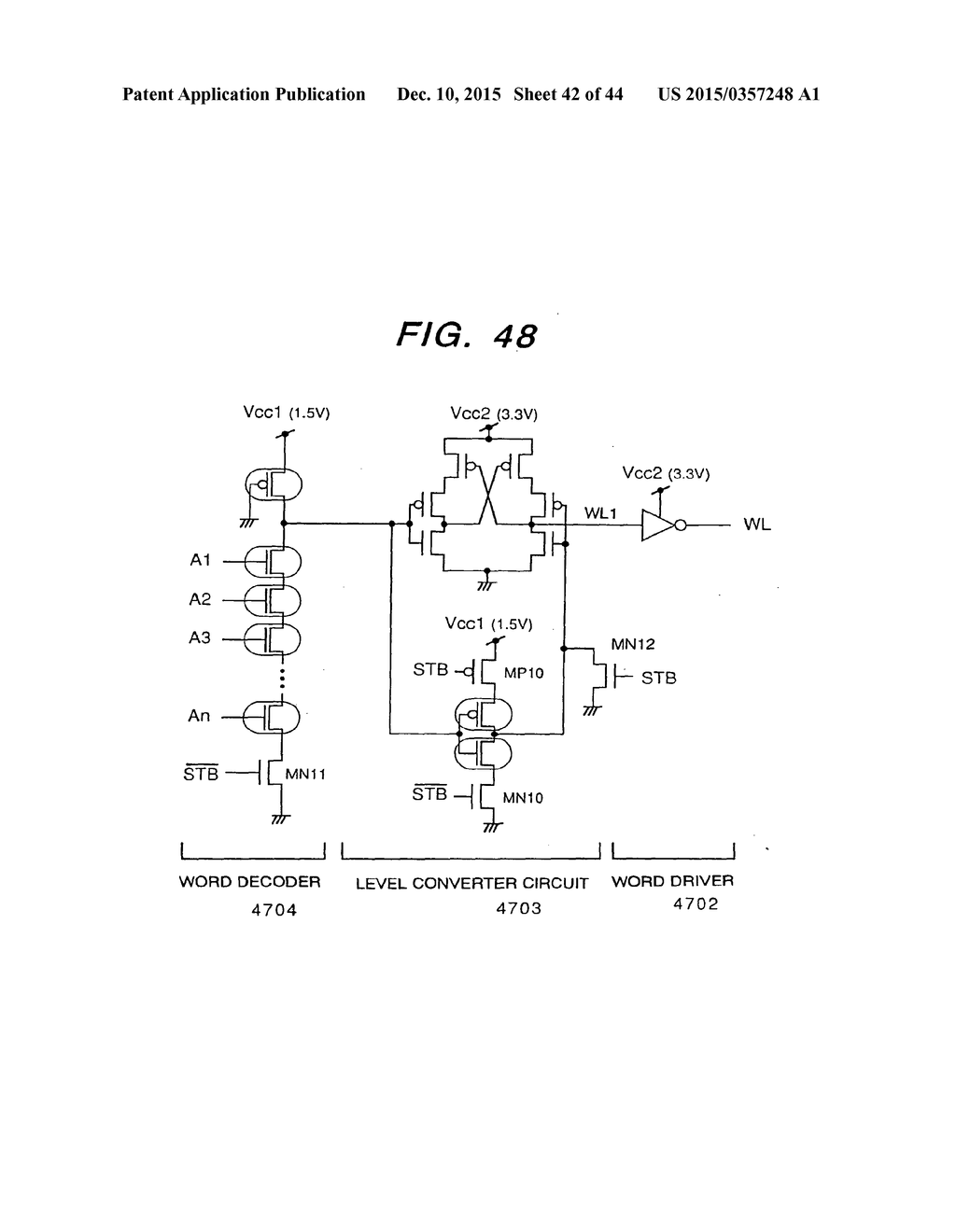 METHOD OF FORMING A CMOS STRUCTURE HAVING GATE INSULATION FILMS OF     DIFFERENT THICKNESSES - diagram, schematic, and image 43