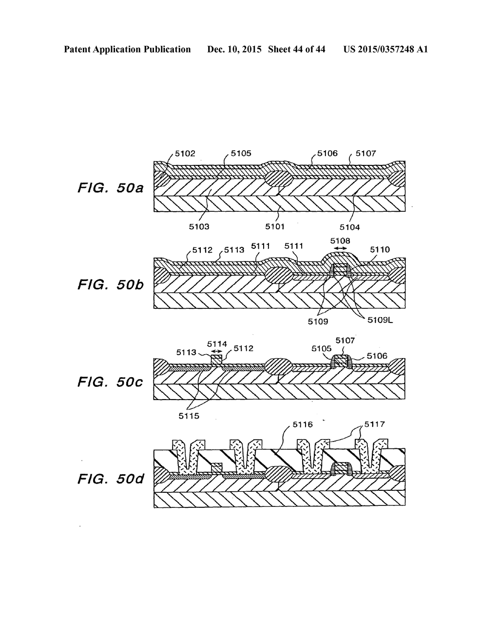METHOD OF FORMING A CMOS STRUCTURE HAVING GATE INSULATION FILMS OF     DIFFERENT THICKNESSES - diagram, schematic, and image 45