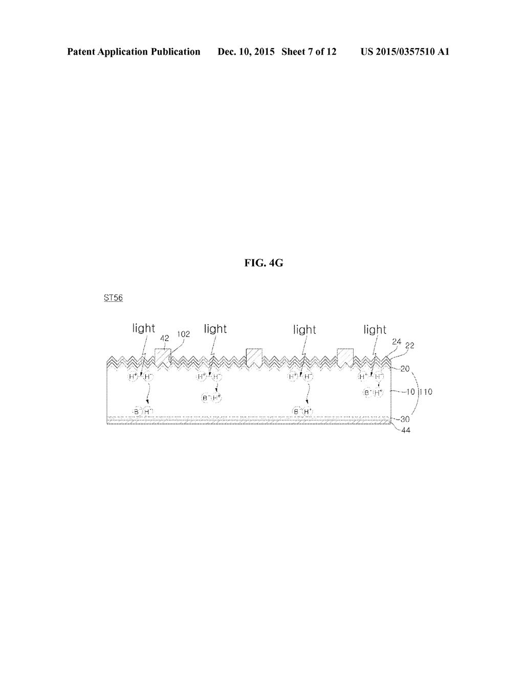 METHOD FOR MANUFACTURING SOLAR CELL - diagram, schematic, and image 08