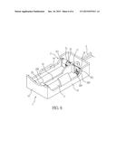 BATTERY CASE AND ELECTRODE PLATE SET FOR USE IN THE SAME diagram and image