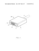 CABLE CONNECTOR ASSEMBLY WITH IMPROVED STRAIN RELIEF AND METHOD OF MAKING     THE SAME diagram and image