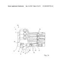 PLUG-TYPE CONNECTOR ARRANGEMENT AND DETACHMENT ELEMENT THEREFOR diagram and image