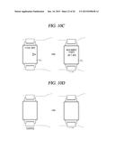 WATCH TYPE MOBILE TERMINAL diagram and image