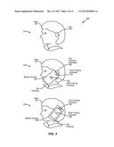 MOBILE DEVICE INCLUDING A SUBSTANTIALLY CENTRALLY LOCATED EARPIECE diagram and image