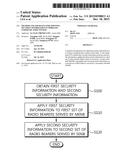 METHOD AND APPARATUS FOR APPLYING SECURITY INFORMATION IN WIRELESS     COMMUNICATION SYSTEM diagram and image