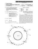 SATELLITE COMMUNICATION SYSTEM FOR A CONTINUOUS HIGH-BITRATE ACCESS     SERVICE OVER A COVERAGE AREA INCLUDING AT LEAST ONE POLAR REGION diagram and image