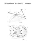 SATELLITE COMMUNICATION SYSTEM FOR A CONTINUOUS HIGH-BITRATE ACCESS     SERVICE OVER A COVERAGE AREA INCLUDING AT LEAST ONE POLAR REGION diagram and image