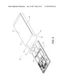 COMPUTE DEVICE CASING THAT DOUBLES AS PACKAGING AND SHIPPING CONTAINER FOR     THE COMPUTE DEVICE diagram and image