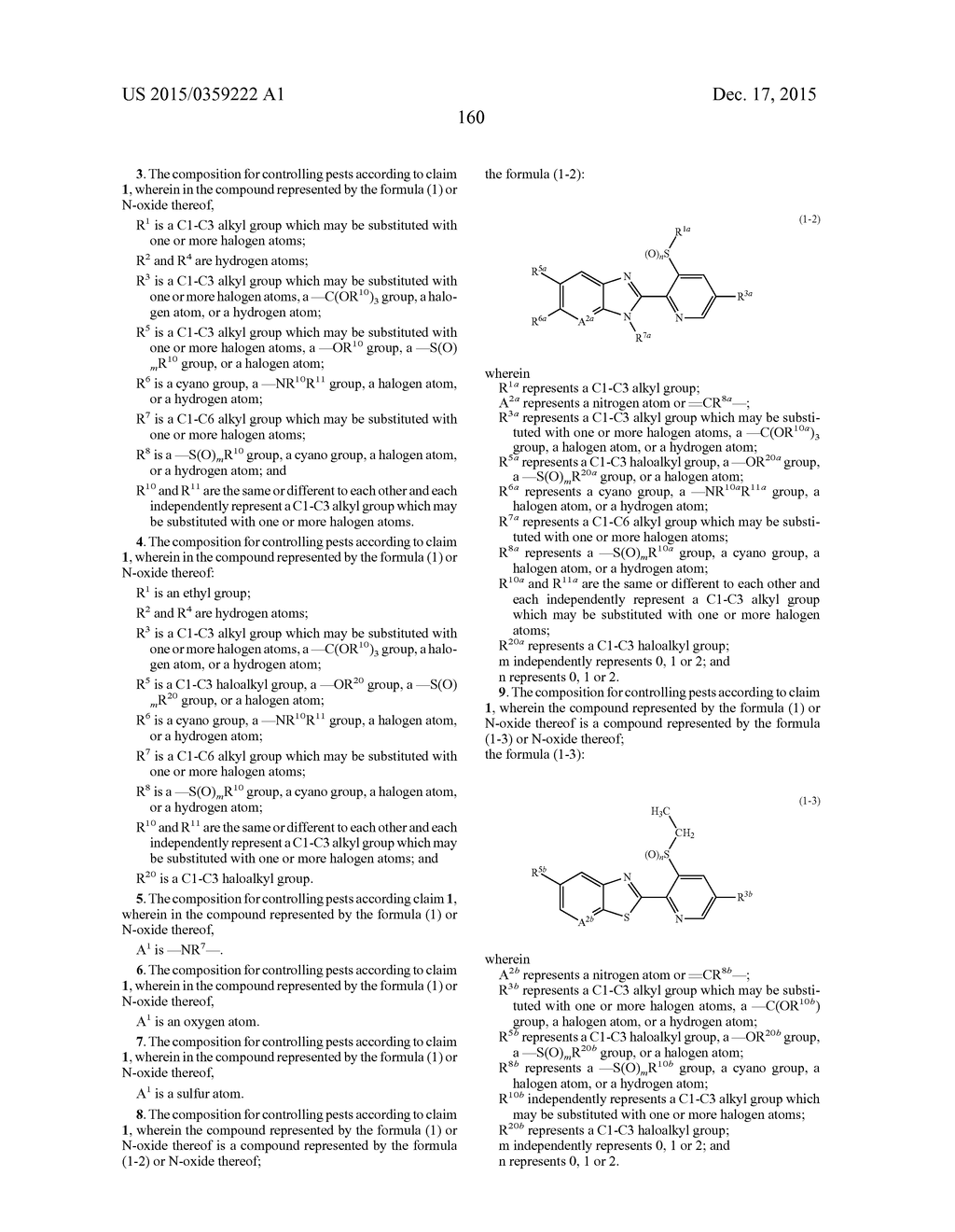 COMPOSITION AND METHOD FOR CONTROLLING PESTS - diagram, schematic, and image 161