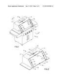 GRILL AND SMOKER CONVERTIBLE CONFIGURATION DEVICE AND METHOD diagram and image