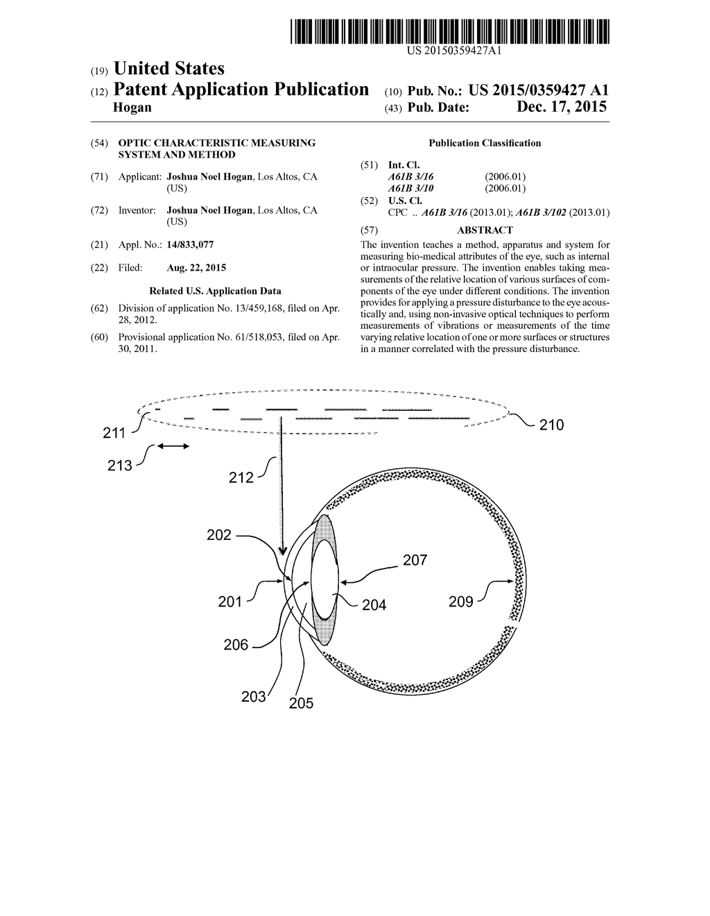 Optic Characteristic Measuring System and Method - diagram, schematic, and image 01