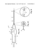 SURGICAL TOOL ADAPTED FOR IDENTIFYING AN INCISION SITE diagram and image