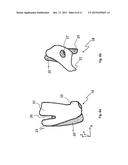 HOLDING MEANS FOR COUPLING AT LEAST ONE GUIDING/SUPPORTING STRUCTURE  TO A     LIVING BEING diagram and image