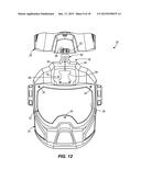 REMOVABLE SHIELD FOR PROTECTIVE HEADWEAR diagram and image