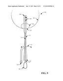 CATHETER HAVING A TAPERED STRUCTURE AND BALLOON FORMED ABOVE A LOWER     DRAINAGE HOLE diagram and image