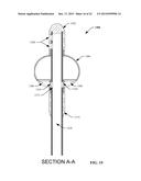 CATHETER HAVING A TAPERED STRUCTURE AND BALLOON FORMED ABOVE A LOWER     DRAINAGE HOLE diagram and image