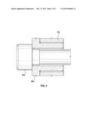 MOLD STACK HAVING A FLOATING CAVITY INSERT diagram and image