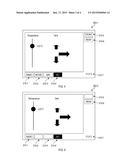 Control of a user equipment based on in-vehicle position diagram and image