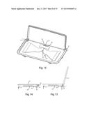 VEHICLE VISOR VANITY LIGHT AND ACTUATOR ASSEMBLY diagram and image