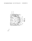 POWERED BOTTOM GUARD GROUP WITH ACTUATABLE ACCESS diagram and image