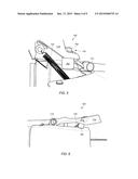 AERODYNAMIC AND DEFLECTABLE ROOF FAIRING ATTACHMENT FOR TRACTOR-TRAILER     VEHICLES diagram and image