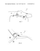 AERODYNAMIC AND DEFLECTABLE ROOF FAIRING ATTACHMENT FOR TRACTOR-TRAILER     VEHICLES diagram and image