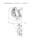 AIRCRAFT WHEEL EQUIPPED WITH MEANS FOR THE ROTATIONAL DRIVING THEREOF BY A     DRIVE ACTUATOR diagram and image