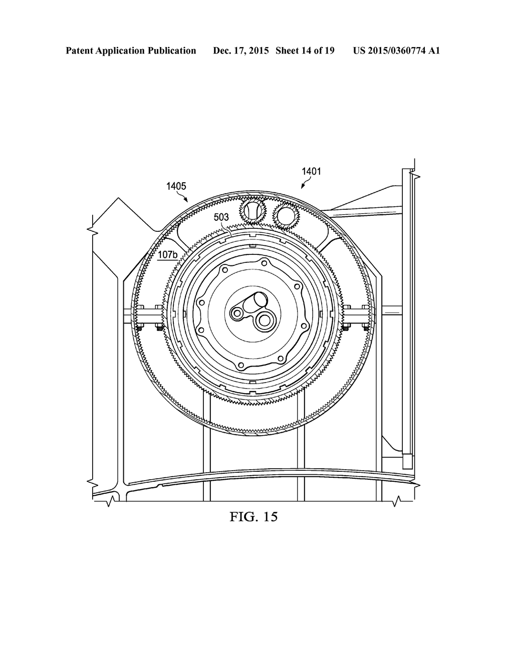 ROTARY PYLON CONVERSION ACTUATOR FOR TILTROTOR AIRCRAFT - diagram, schematic, and image 15