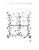 OFFSHORE CARGO RACK FOR USE IN TRANSFERRING LOADS BETWEEN A MARINE VESSEL     AND AN OFFSHORE PLATFORM diagram and image