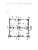 OFFSHORE CARGO RACK FOR USE IN TRANSFERRING LOADS BETWEEN A MARINE VESSEL     AND AN OFFSHORE PLATFORM diagram and image