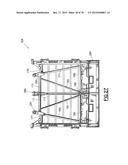 OFFSHORE CARGO RACK FOR USE IN TRANSFERRING LOADS BETWEEN A MARINE VESSEL     AND AN OFFSHORE PLATFORM diagram and image