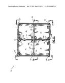 OFFSHORE CARGO RACK FOR USE IN TRANSFERRING LOADS BETWEEN A MARINE VESSEL     AND AN OFFSHORE PLATFORM diagram and image