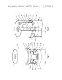 FASTENING DEVICE FOR SEALING A FLUID PRODUCT RESERVOIR diagram and image