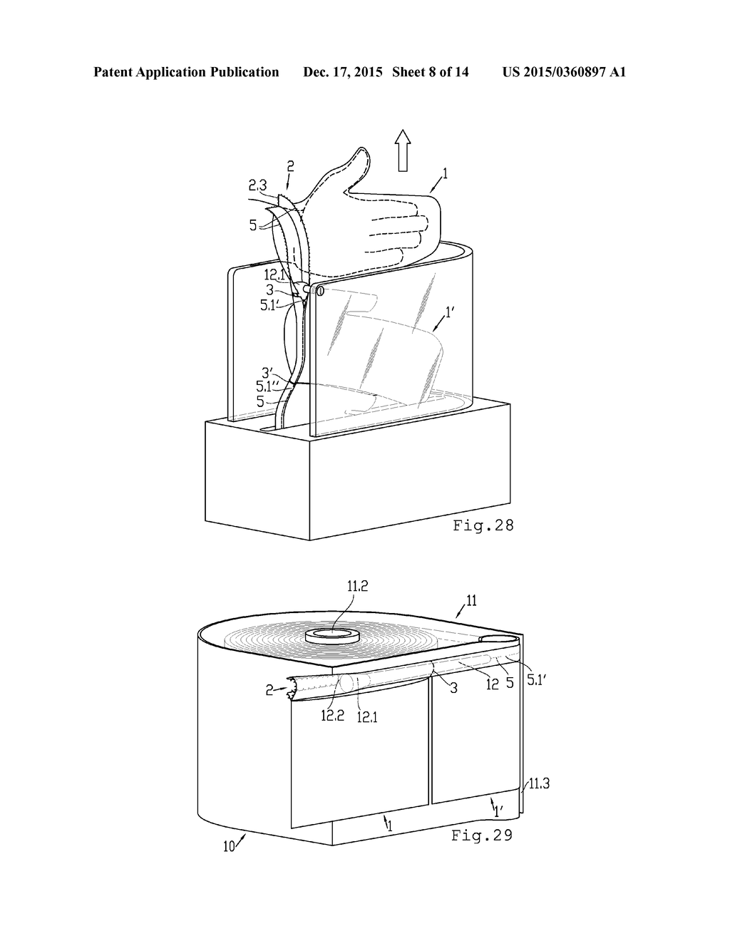 INTERCONNECTED SERIES OF ARTICLES AND DISPENSER FOR SAME - diagram, schematic, and image 09