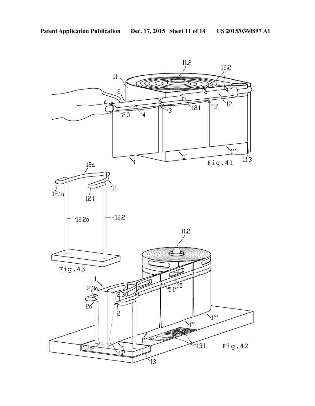 INTERCONNECTED SERIES OF ARTICLES AND DISPENSER FOR SAME - diagram, schematic, and image 12