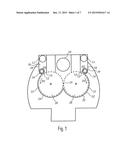 AN APPARATUS FOR WASHING AND/OR DEWATERNG OF CELLULOSE PULP diagram and image