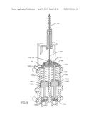 FOOT ACTUATED FLUID CONTROL VALVE diagram and image